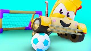 Dessin animé de camions pour enfants - Le camion de foot  - Truck Games