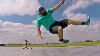 Slip and Slide Football Battle  Dude Perfect