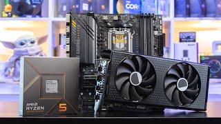 This BUDGET Combo CRUSHES PC Gaming - Bundle Overview & Benchmarks AMD Ryzen 7600X & RX 7600XT