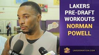 Lakers Pre-Draft Workouts Norman Powell
