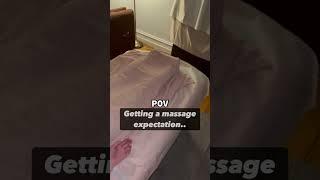 Get a massage they said.. it’ll be relaxing they said.. 🫠 #comedyshorts #massage #pov #funnyshorts