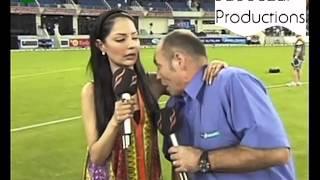 Danny Morrison being himself by smelling Natasha the Bimbos armpit