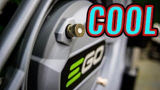 COOL DOWN ANYWHERE EGO 56V 18 Misting Fan Review 5000 CFM