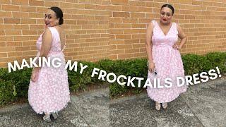 Making my Frocktails dress Simplicity S9327