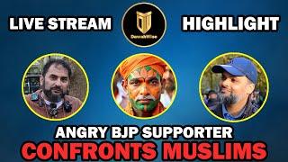 Muslims Educate Agitated BJP Supporter  Adnan  Hashim  Live Stream