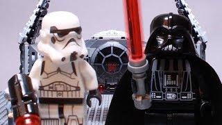 LEGO Star Wars STOP MOTION w Darth Vader Spaceship Fail  Star Wars Lego Set  By LEGO Worlds