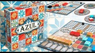 AZUL - Азул одна из лучших абстрактных настольных игр. Правила и обучающая партия в первый Azul.