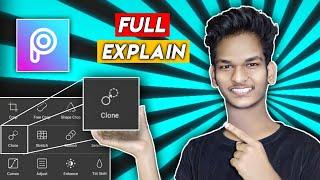 PicsArt Professional Guide  How to use Clone Stamp Tool like professional - PicsArt in Hindi