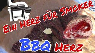 ️RINDERHERZ vom SMOKER  wie du ein RINDERHERZ im Smoker einfach zubereitest  die sachsengriller