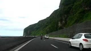 Route du littoral de la Possession à Saint-Denis - Ile de la Réunion