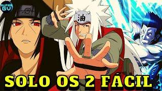 JIRAIYA SOLARIA ITACHI E KISAME em Naruto clássico ? ITACHI E KISAME VS JIRAIYA QUEM GANAHRIA ?