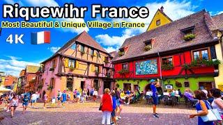 RiquewihrFrance  Alsace’s Most Beautiful Village in France