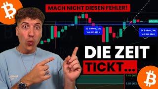 BITCOIN Bitte Mach nicht DIESEN FEHLER Du wirst es bereuen...