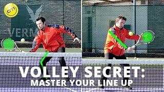 Volley Tip Master Your Line Up For More Consistency