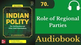 M Laxmikant Audiobook  Role of Regional Parties