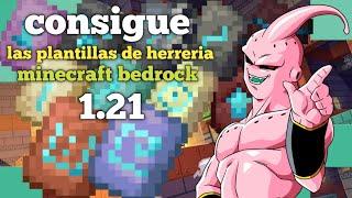 como conseguir todas las plantillas de herreria para armaduras en minecraft 1.21 