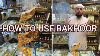 How To Use Bakhoor بخور Arabic Incense oud  Dakhoon  Birra Fragrances Royal Bakhoor Experience