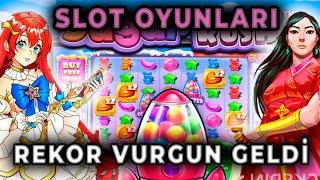 SWEET BONANZA  SLOT OYUNLARI  KASA ILE BÜYÜK RISK DEVASA VURGUN  EN ÇOK KAZANDIRAN SLOT OYUNLARI