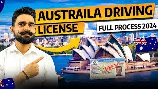 How to Get An Australian  🪪Driving License in 2024  For Indian  International Students..