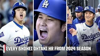 EVERY SHOHEI OHTANI HOMER FROM THE 2024 MLB REGULAR SEASON   ESPN MLB