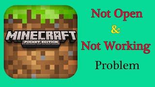 How to Fix MineCraft App Not Working Issue  MineCraft Not Open Problem in Android & Ios