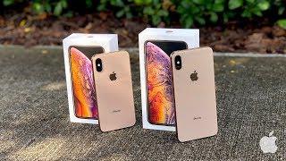 iPhone XS vs iPhone XS Max Unboxing with Camera Test