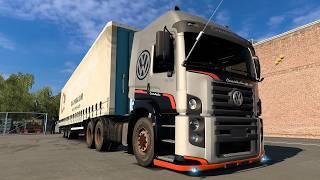 Euro Truck Simulator 2 truck mods 1.50 Volks Constellation no commentary gameplay【ETS2】 ProMods ＃40