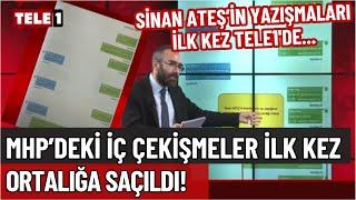 Sinan Ateş cinayetinin siyasi olduğunu gösteren o mesajlar ilk kez TELE1de...