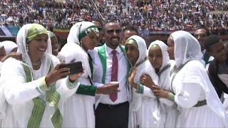 Ethiopian PM Abiy holds last rally ahead of polls  AFP