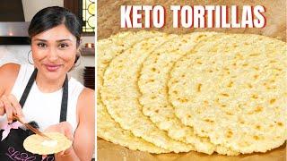 How to Make the EASIEST and Most AMAZING KETO TORTILLAS