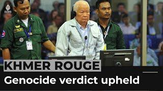 Cambodia Ex-Khmer Rouge leader loses genocide appeal