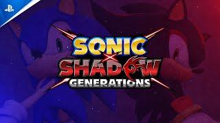 Sonic X Shadow Generations - Announce Trailer  PS5 & PS4 Games