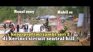 Renal sony mencuri perhatian di semua penyisahan grub di sircuit sentral hill kerinci