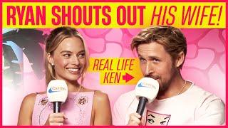 Ryan Gosling And Margot Robbie Add To The Official Ken-cyclopedia  Barbie Interview