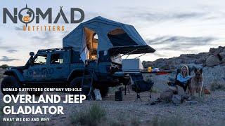The Ultimate Jeep Gladiator Overland Build by Nomad Outfitters