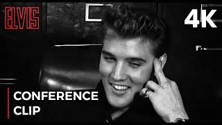 Elvis Presley - Elvis Talks 60 Press Conference Clip 4K Remastered  March 7 1960  Memphis TN