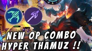 THAMUZ ARCHER LANCER  CRAZY ATTACK SPEED + RANGE  MAGIC CHESS BEST SYNERGY COMBO