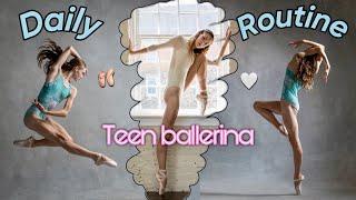 Dedicated Teen Dancers DAILY ROUTINE a Ballerina’s Day in the Life