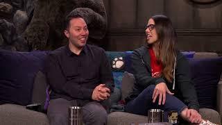 laura bailey and sam riegel being a dynamic duo