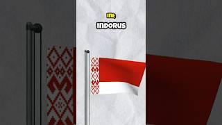 Menggabungkan Bendera Indonesia Dengan Bendera yang berbeda