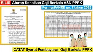 RILIS Aturan Kenaikan Gaji Berkala dan Kenaikan Gaji Istimewa PPPK  Cek Syaratnya 