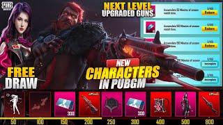 OMG  New Character In Here  Next Level Upgraded Guns  Free Draw  Pubgm