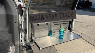 Bison Gear Tailgate Table GX4704RunnerFJ Cruiser