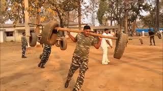 PHYSICAL TRAINING 85 BN CRPF