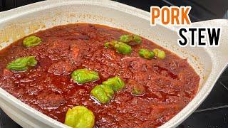 HOW TO COOK DELICIOUS PORK STEW  PORK STEW RECIPE  How To Prepare Tasty pork stew  Easy Pork Stew