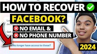 HOW TO RECOVER FACEBOOK ACCOUNT WITHOUT EMAIL AND PHONE NUMBER? PAANO I-RECOVER ANG FACEBOOK?