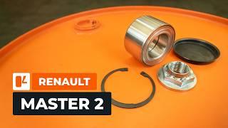 How to change the rear wheel bearings on the RENAULT MASTER 2 Van AUTODOC TUTORIAL