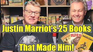 Justin Marriot - Twenty-Five Books That Made Him - The Paperback Fanatics Choice