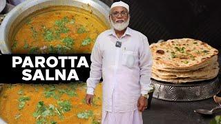 Hotel style Parotta Salna Recipe in Tamil  Madurai Famous Parotta Salna Recipe  பரோட்டா சால்னா