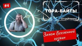 Тора-Байты  Выпуск 4   Зачем Вселенной хозяин  Лекции Байтмана